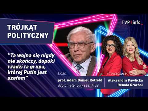 Czy wojna w Ukrainie kiedyś się skończy? goście: prof. Rotfeld oraz B. Cichocki | TRÓJKĄT POLITYCZNY