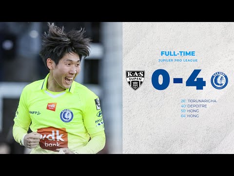 🎬 KAS Eupen - KAA Gent: 0-4 (MD11 JPL)