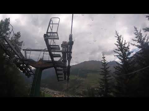Discesa integrale cabinovia pulseè Leitner "Cogne-Montzeuc" Cogne (AO)
