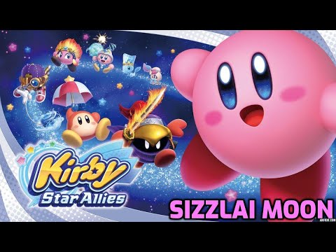 Kirby Star Allies - World 4: Starlight Heroes - Sizzlai Moon