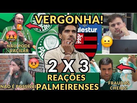 REACTIONS FROM PALMEIRENSES TODAY FURIOUS WITH THE DEFEAT TO FLAMENGO - BRAZILIAN SERIES A
