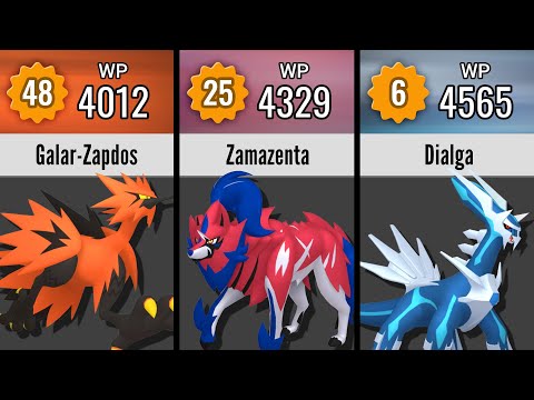 Top 50 stärkste Pokémon im Ranking