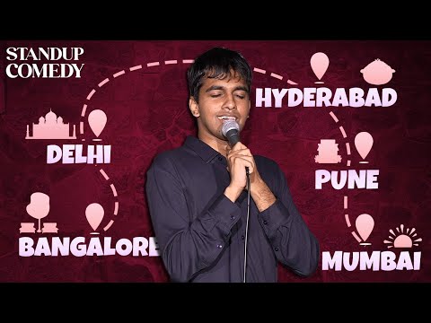 Jokes On Indian Cities | Tarang Hardikar | Stand Up Comedy