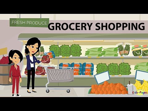 Grocery Shopping - Learning About Containers