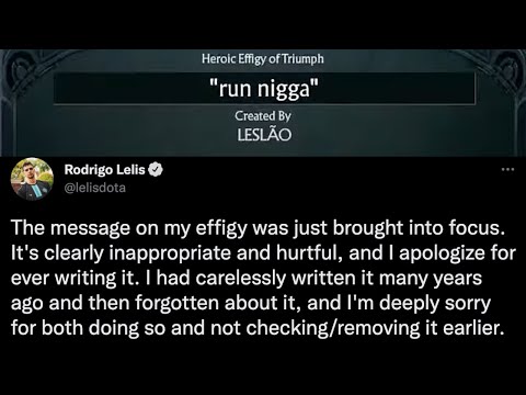 Soniqs LESLAO Apologize for his effigy Name