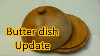 preview picture of video 'Woodturning a Butter dish  Update'