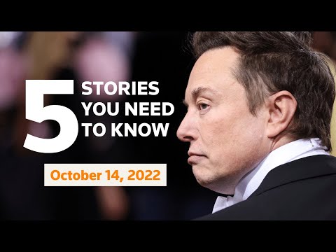 October 14, 2022: Trump subpoenaed, Ukraine, Georgia, Elon Musk, new Jan. 6 video