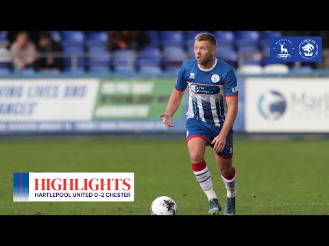 Pools exit Emirates FA Cup | Hartlepool United 0-2 Chester