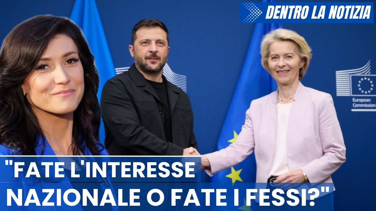 Eurodeputata: alcuni Paesi non contribuiranno per l'Ucraina. Fate l'interesse nazionale o i fessi?