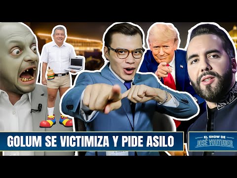 GOLUM TIRA LA PIEDRA Y AHORA SE VICTIMIZA - NAYIB BUKELE EL FAVORITO DE TRUMP  