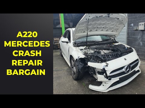 The Mercedes A220 Crash Repair Bargain - You Have to See to Believe