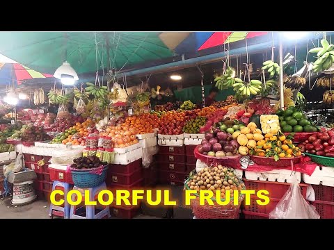 Discover Cambodia's Colorful Show Food in The Market