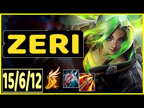 ZERI VS SENNA - 15/6/12 KDA ADC GAMEPLAY CHALLENGER I