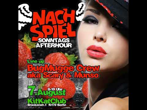 NACHSPIEL @ KitKat Club Berlin - BugMuggeCrewPingPongSet Djs Scary & Munso (07.08.2016)