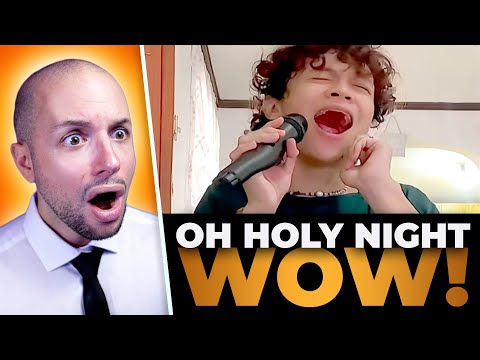 What in the filipino whistle is this? Oh Holy Night cover | John Andrew Ras | HONEST REACTION