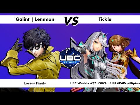 Galint | Lemmon VS Tickle, Losers Finals, UBC Weekly #37: OUCH IS IN #RAW #illipino