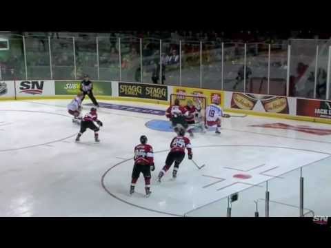 Vladimir Tkachev Goal vs QMJHL (Subway Super Series)