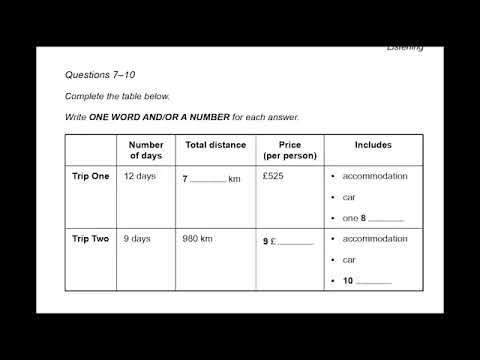 Cambridge 10 Listening test 1     #ieltslistening #cambridge #ielts #listening