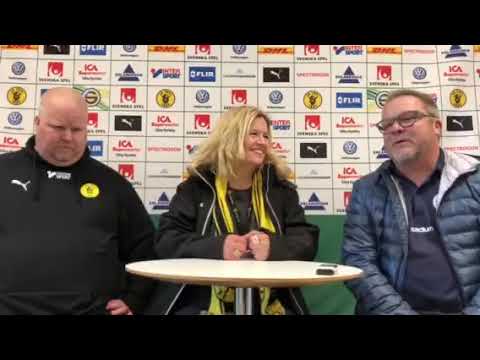 Presskonferens IK Frej Täby - IFK Värnamo