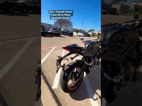 2023 Triumph Street Triple RS in Plano, Texas - Video 1