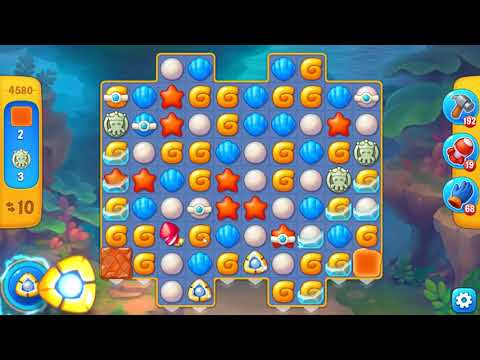 Fishdom level 4580 🐠 NO BOOSTERS Playrix HD