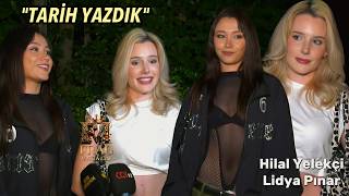 "Tarih Yazdık" Manifest ve AURA Grubu üyelerinden çarpıcı açıklamalar! Hilal Yel