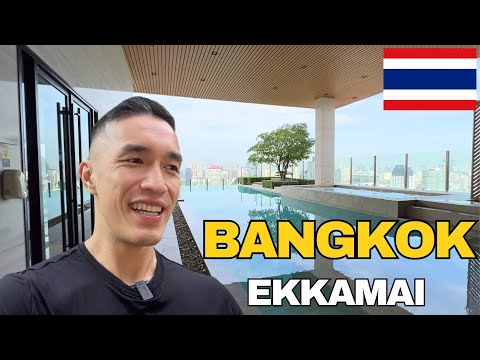 What Kind Of Condo Can $450 Get You In Bangkok Thailand? Maru Ekkamai 2 Luxury Condo Tour