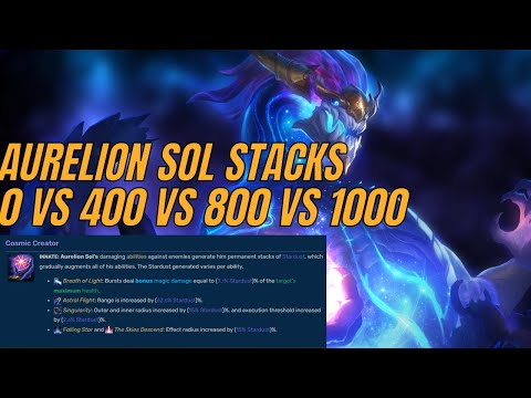 Aurelion Sol Stacks comparison