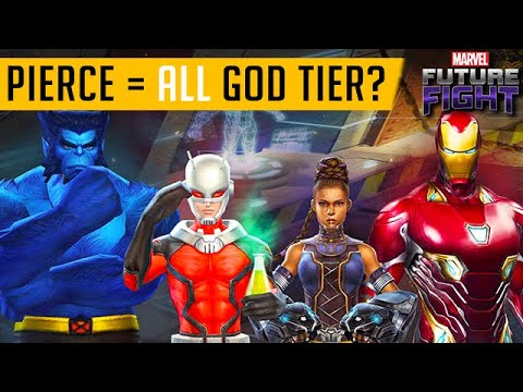 now that I have 22% pierce ANY HERO can CRUSH stage 99 right?? LMAO - Marvel Future Fight