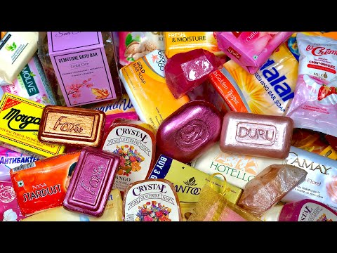 Summer Rose Gold 💖 ASMR Huge Soap Haul 💛 Unboxing Unpacking Unwrapping Opening International Soaps