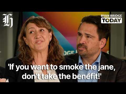 Thumbnail for Panel: 'If you want to smoke the jane, don't take the benefit!' | Ryan Bridge TODAY