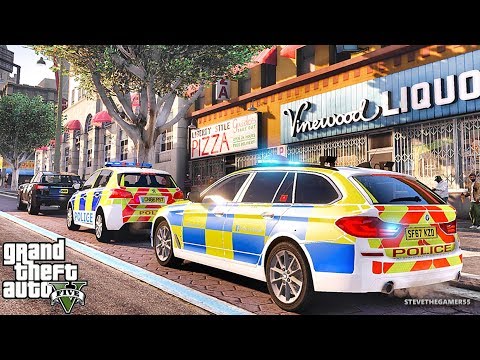 GTA 5 MODS LSPDFR 951  - BRITISH PATROL!!! (GTA 5 REAL LIFE PC MOD)