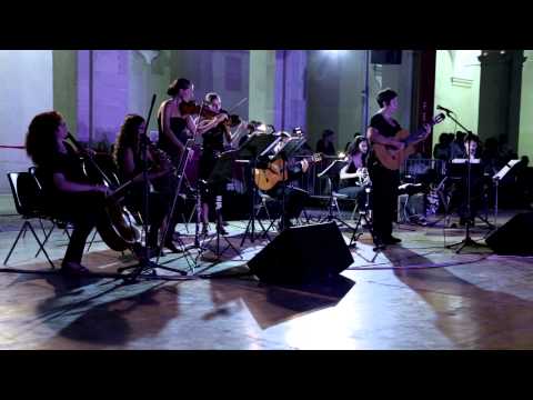  a  dance  to  Ensemble Mariposa  at  Catania Tango Festival  in  2013