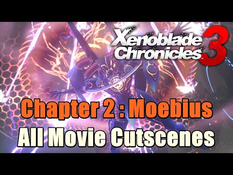 Xenoblade Chronicles 3 Main Story Chapter 2 : Moebius All Movie Cutscenes
