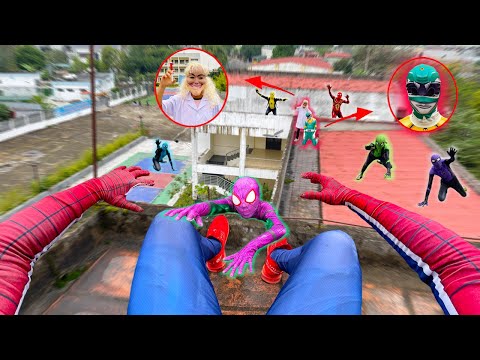 Bros 8 Spider-Man Meets Serbian Dancing Doctor in a Giant Abandoned Hospital.! ( Hide and Seek POV )