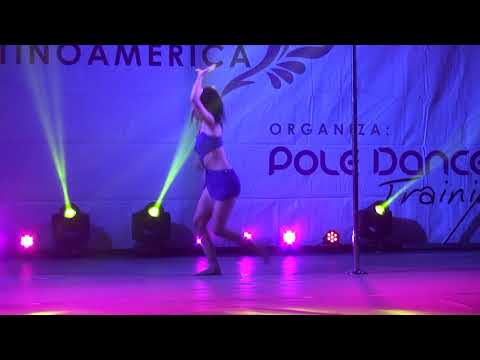 1º LUGAR POLE DANCE JUVENIL PRINCIPANTE "ELÉVATE POLE CHAMPIONSHIP CHILE 2017" - Antonia Contreras