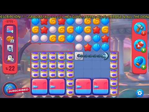 Fishdom lvl 5772-5775👀 Can you beat this puzzle level?🔥Gameplay #524