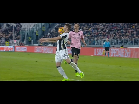 Marko Pjaca ball control and stepover vs Palermo