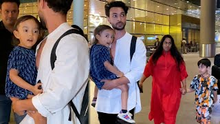 Salman Khan Niece Ayat Playing In Father Aayush Sharma Arms At Airport