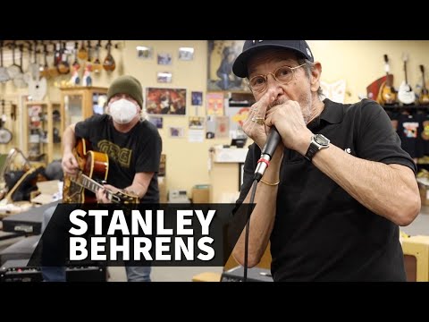 Stanley Behrens from WAR and Nick Dias with a 1957 Gibson ES-5 Switchmaster | Norman's Rare Guitars