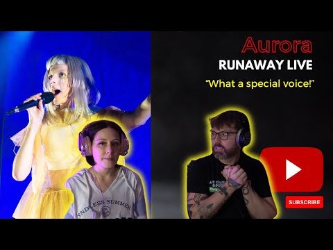 Aurora - Runaway Live - First Time Reaction - British Couple React