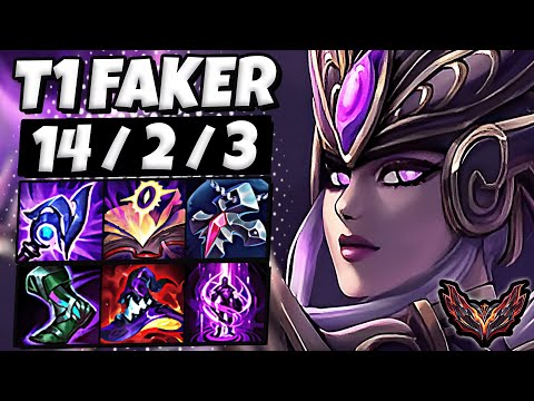 Faker Syndra vs Viktor [ MID ] Patch 12.23 Korea Grandmaster ✅