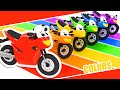 What Color Is This Motorbike Learn The Colors With Titounis