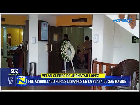 Velan en Santa Cruz a Jhonatan López, joven acribillado con 32 disparos en Beni