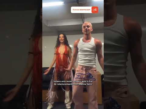 JULIANO FLOSS viaja com THAINÁ DUARTE e levanta rumores de romance