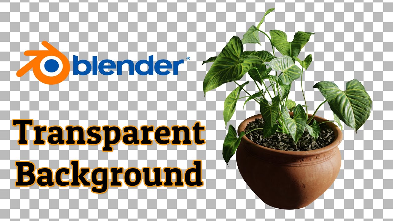 How to render transparent PNG images in Blender?