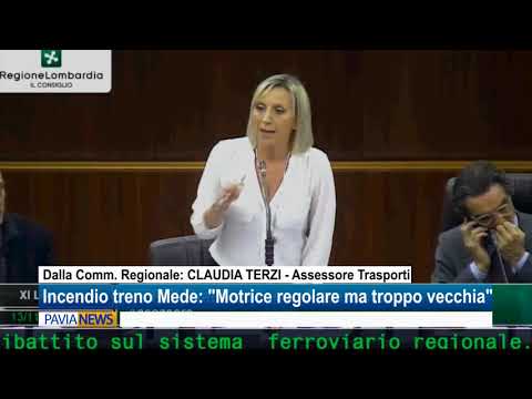 Incendio al treno di Mede, Terzi: "Motrice regolare ma vecchia"