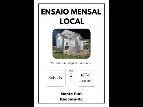 Ensaio CCB, Monte Puri, Itaocara RJ