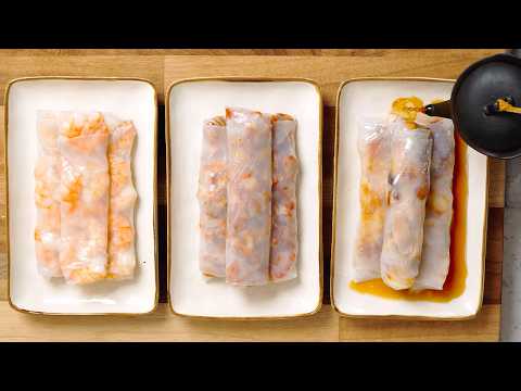Cheung Fun Rice Rolls — 20-Min Rice-Paper Hack (No Steamer)