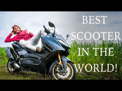 2022 Yamaha TMAX Tech Max Review | Best Scooter In The World